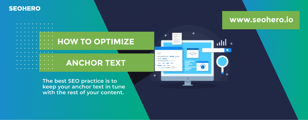 How to optimize the anchor text?
