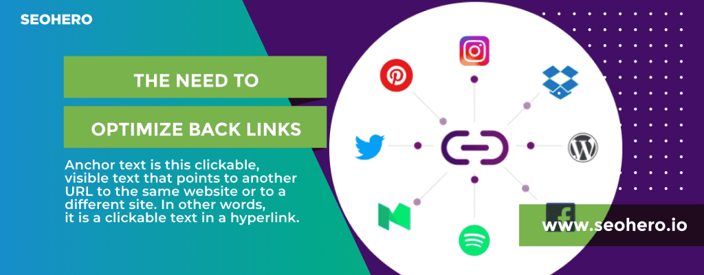 optimize the anchors of your backlinks